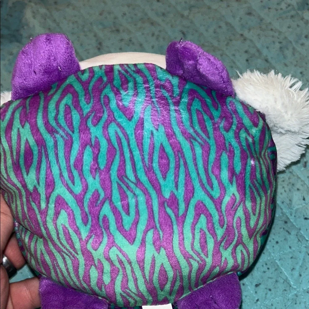 Purple and‎ Green Plush Animal Toy